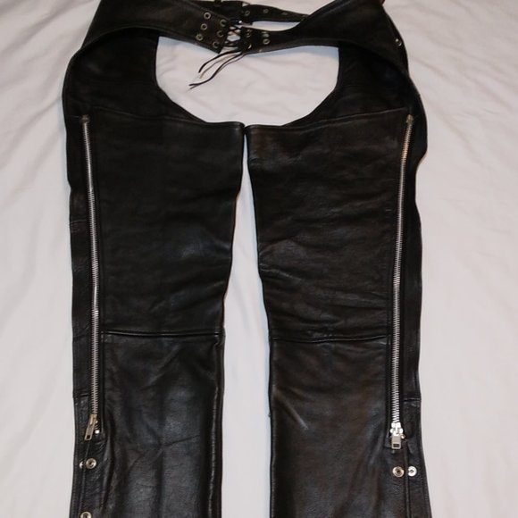 Vance Leather Chaps Mens - Picture 1 of 10